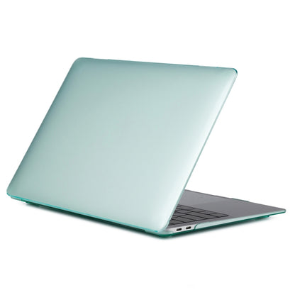 For MacBook Air 13.3 inch A1932 2018 & A2179 2020 & A2337 Laptop Crystal Style Protective Case(Green) - MacBook Air Cases by PMC Jewellery | Online Shopping South Africa | PMC Jewellery | Buy Now Pay Later Mobicred