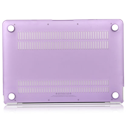 For MacBook Air 13.3 inch A1932 2018 & A2179 2020 & A2337 Laptop Matte Style Protective Case(Purple) - MacBook Air Cases by PMC Jewellery | Online Shopping South Africa | PMC Jewellery | Buy Now Pay Later Mobicred