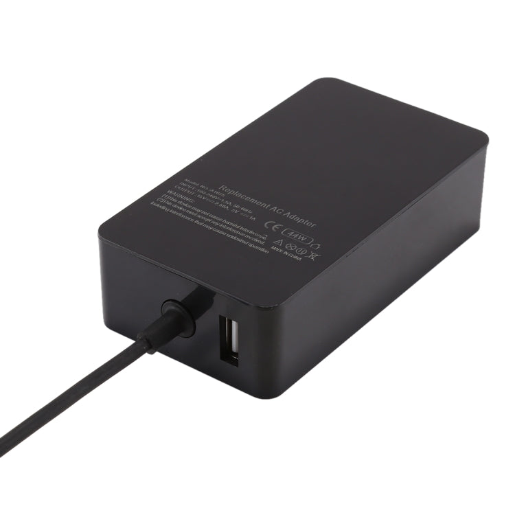 A1625 15V 2.58A 44W AC Power Supply Charger Adapter for Microsoft Surface Pro 6 / Pro 5 (2017) / Pro 4, US Plug - For Microsoft by PMC TechLife | Online Shopping South Africa | PMC TechLife | Buy Now Pay Later Mobicred