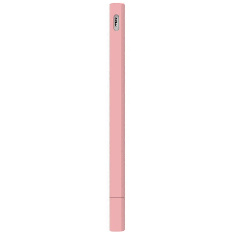 LOVE MEI For Apple Pencil 2 Triangle Shape Stylus Pen Silicone Protective Case Cover(Pink) - Pencil Accessories by LOVE MEI | Online Shopping South Africa | PMC Jewellery