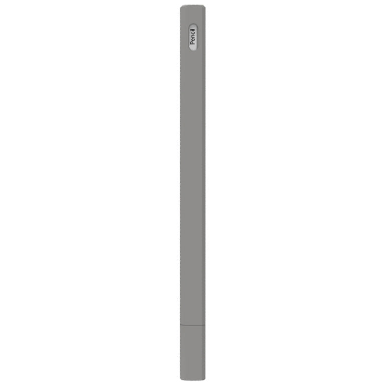 LOVE MEI For Apple Pencil 2 Triangle Shape Stylus Pen Silicone Protective Case Cover(Grey) - Pencil Accessories by LOVE MEI | Online Shopping South Africa | PMC Jewellery