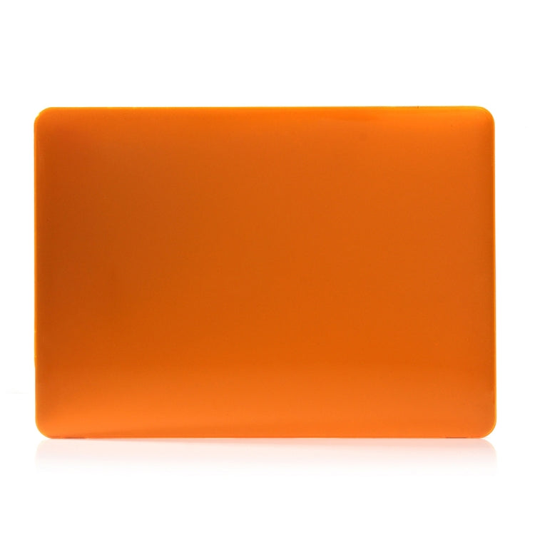 ENKAY Hat-Prince 2 in 1 Crystal Hard Shell Plastic Protective Case + US Version Ultra-thin TPU Keyboard Protector Cover for 2016 New MacBook Pro 13.3 inch with Touchbar (A1706)(Orange) - MacBook Pro Cases by ENKAY | Online Shopping South Africa | PMC Jewellery | Buy Now Pay Later Mobicred