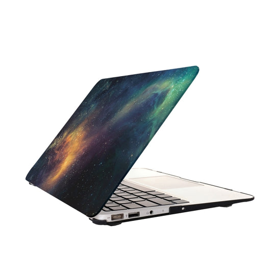 For Macbook Pro 15.4 inch Starry Sky Patterns Apple Laptop Water Decals PC Protective Case(Green) - MacBook Pro Cases by PMC Jewellery | Online Shopping South Africa | PMC Jewellery | Buy Now Pay Later Mobicred