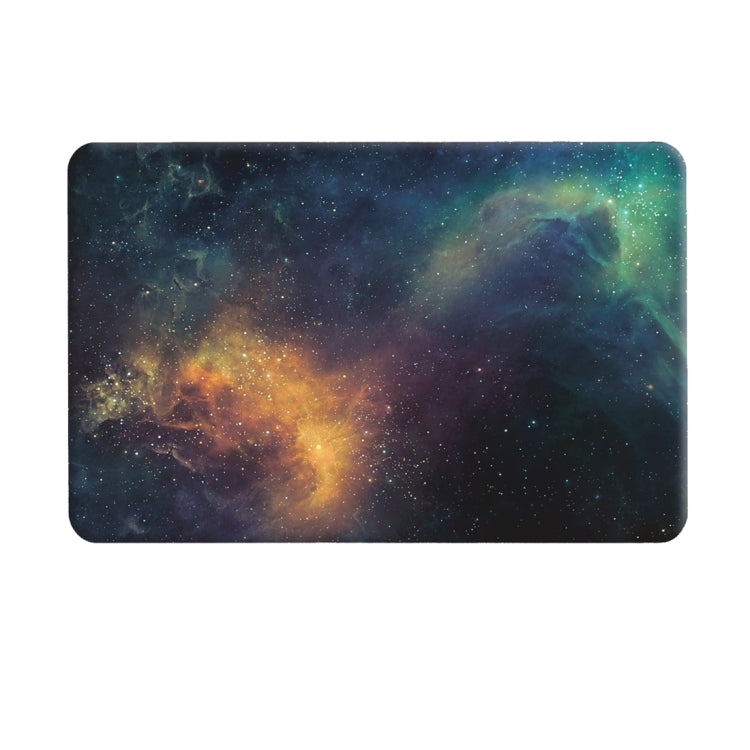 For Macbook Pro 15.4 inch Starry Sky Patterns Apple Laptop Water Decals PC Protective Case(Green) - MacBook Pro Cases by PMC Jewellery | Online Shopping South Africa | PMC Jewellery | Buy Now Pay Later Mobicred