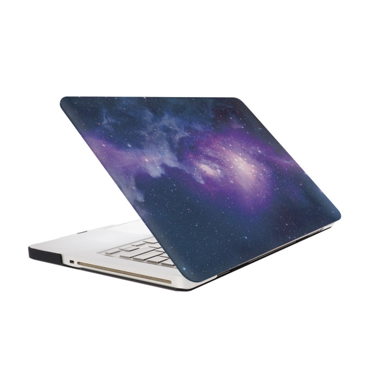 For Macbook Pro 13.3 inch Starry Sky Patterns Apple Laptop Water Decals PC Protective Case(Blue) - MacBook Pro Cases by PMC Jewellery | Online Shopping South Africa | PMC Jewellery | Buy Now Pay Later Mobicred