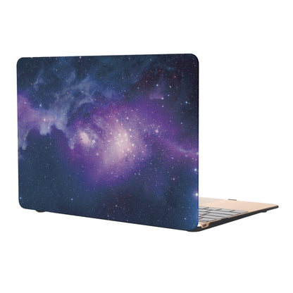 For Macbook Pro Retina 12 inch Starry Sky Patterns Apple Laptop Water Decals PC Protective Case(Blue) - MacBook Pro Cases by PMC Jewellery | Online Shopping South Africa | PMC Jewellery | Buy Now Pay Later Mobicred