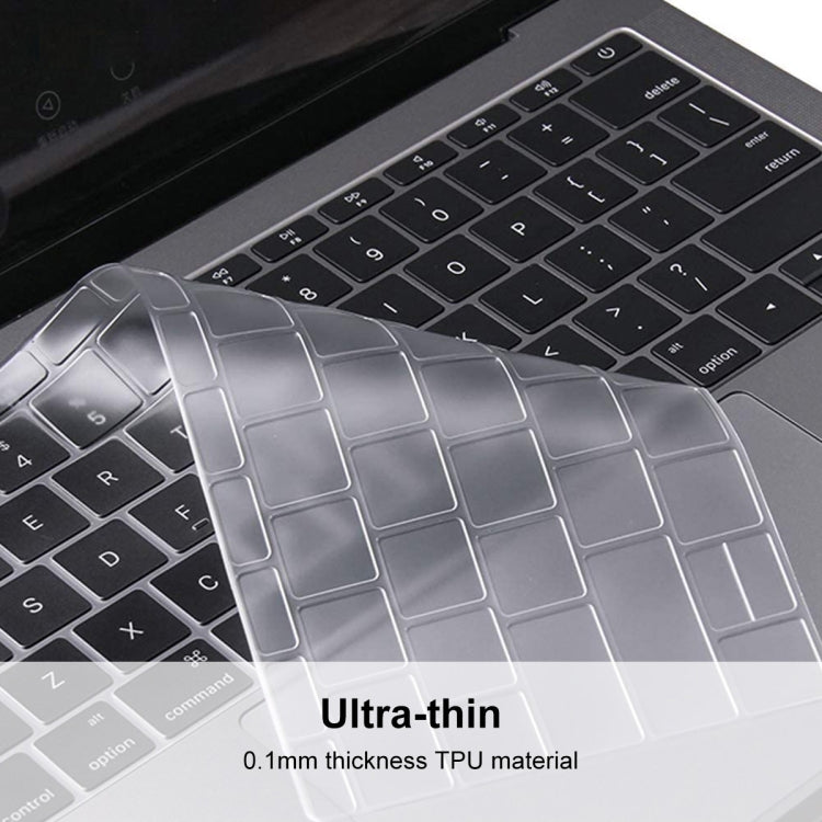 ENKAY TPU Keyboard Protector Cover for MacBook Pro 13.3 inch without Touch Bar A1708 / MacBook 12 2015 A1534, Europe Version - Keyboard Protector by ENKAY | Online Shopping South Africa | PMC Jewellery | Buy Now Pay Later Mobicred