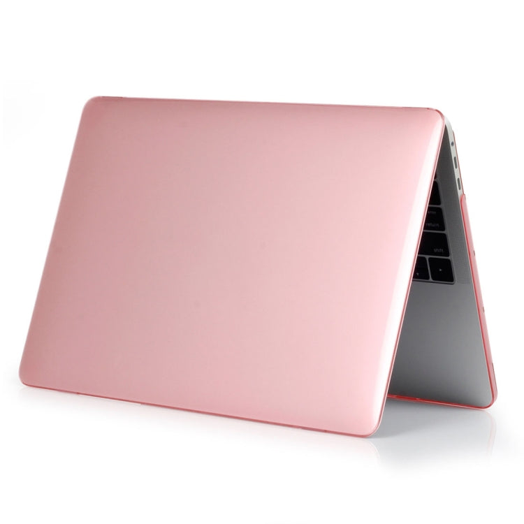 ENKAY Hat-Prince 2 in 1 Crystal Hard Shell Plastic Protective Case + Europe Version Ultra-thin TPU Keyboard Protector Cover for 2016 MacBook Pro 13.3 Inch without Touch Bar (A1708) (Pink) - MacBook Pro Cases by ENKAY | Online Shopping South Africa | PMC Jewellery | Buy Now Pay Later Mobicred