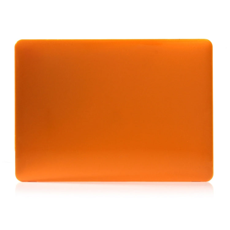 ENKAY Hat-Prince 2 in 1 Crystal Hard Shell Plastic Protective Case + Europe Version Ultra-thin TPU Keyboard Protector Cover for 2016 MacBook Pro 15.4 Inch with Touch Bar (A1707) (Orange) - MacBook Pro Cases by ENKAY | Online Shopping South Africa | PMC Jewellery | Buy Now Pay Later Mobicred