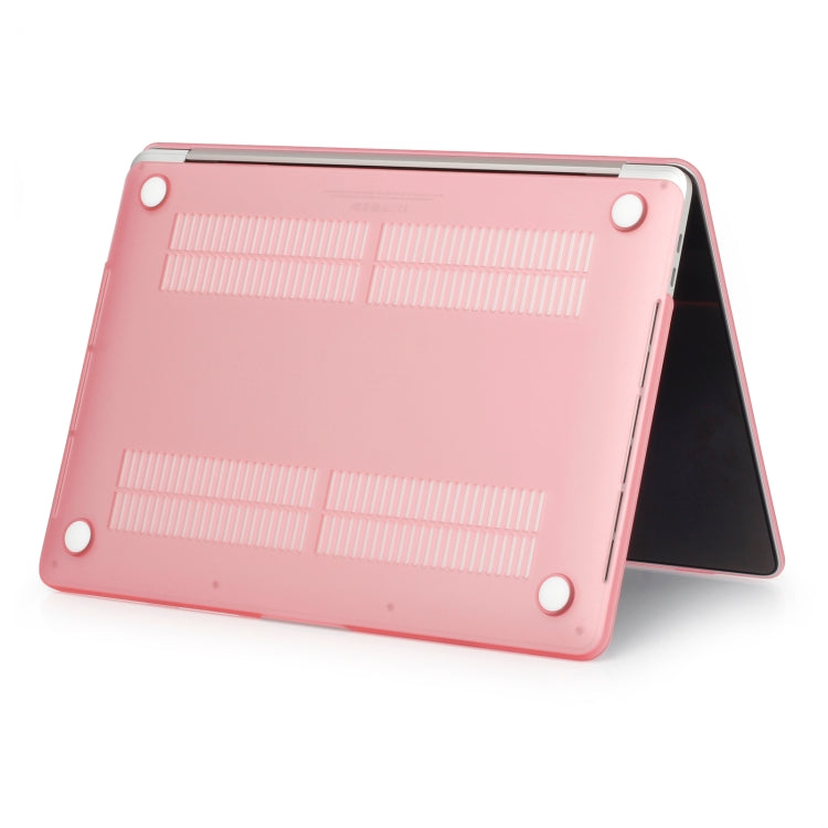 Laptop Frosted Style PC Protective Case for MacBook Pro 13.3 inch A1989 (2018) / A2159 / A2251 / A2289 / A2338(Pink) - MacBook Pro Cases by PMC Jewellery | Online Shopping South Africa | PMC Jewellery | Buy Now Pay Later Mobicred