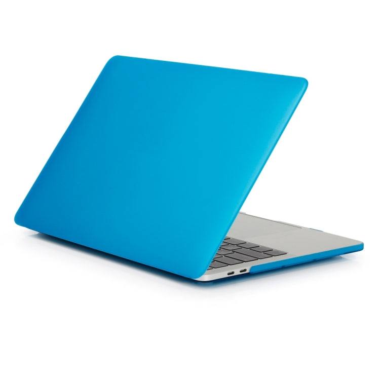 Laptop Frosted Style PC Protective Case for MacBook Pro 13.3 inch A1989 (2018) / A2159 / A2251 / A2289 / A2338(Lake Blue) - MacBook Pro Cases by PMC Jewellery | Online Shopping South Africa | PMC Jewellery | Buy Now Pay Later Mobicred