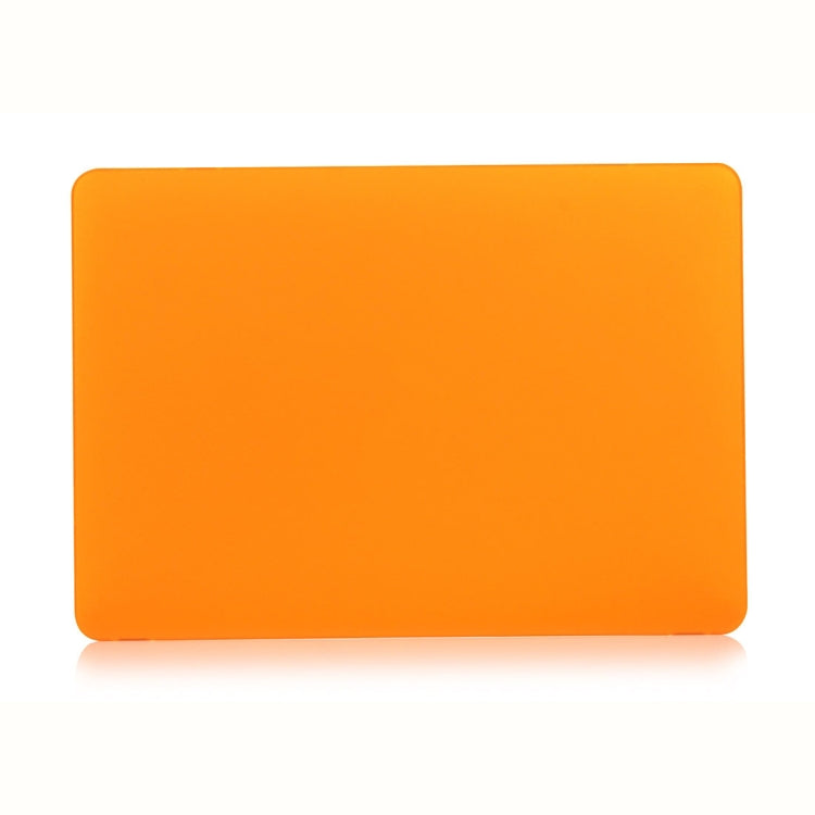 Laptop Frosted Style PC Protective Case for MacBook Pro 15.4 inch A1990 (2018)(Orange) - MacBook Pro Cases by PMC Jewellery | Online Shopping South Africa | PMC Jewellery | Buy Now Pay Later Mobicred