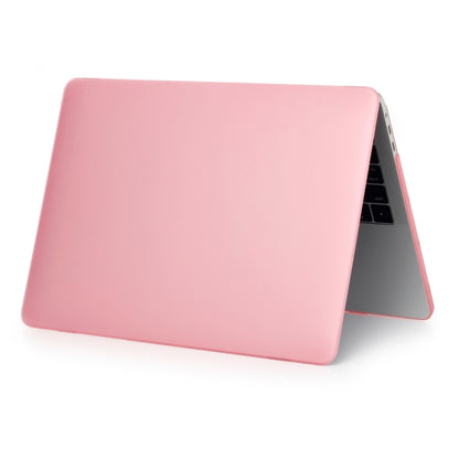 Laptop Frosted Style PC Protective Case for MacBook Pro 15.4 inch A1990 (2018)(Pink) - MacBook Pro Cases by PMC Jewellery | Online Shopping South Africa | PMC Jewellery | Buy Now Pay Later Mobicred