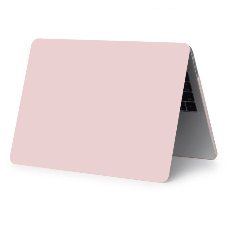 Laptop Frosted Style PC Protective Case for MacBook Pro 15.4 inch A1990 (2018)(Light Pink) - MacBook Pro Cases by PMC Jewellery | Online Shopping South Africa | PMC Jewellery | Buy Now Pay Later Mobicred