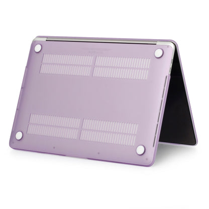 Laptop Frosted Style PC Protective Case for MacBook Pro 15.4 inch A1990 (2018)(Purple) - MacBook Pro Cases by PMC Jewellery | Online Shopping South Africa | PMC Jewellery | Buy Now Pay Later Mobicred