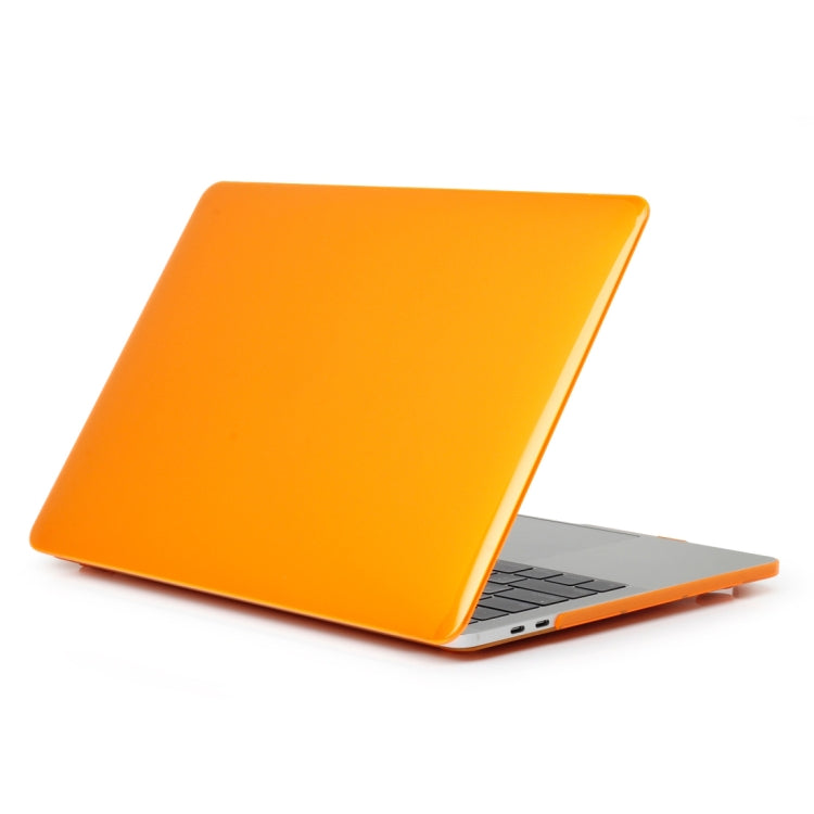 Laptop Crystal Style PC Protective Case for MacBook Pro 13.3 inch A1989 (2018) / A2159 / A2251 / A2289 / A2338(Orange) - MacBook Pro Cases by PMC Jewellery | Online Shopping South Africa | PMC Jewellery | Buy Now Pay Later Mobicred