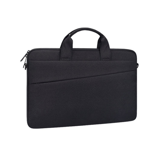 ST03S 13.3 inch Double Side Pockets Wearable Oxford Cloth Soft Handle Portable Laptop Tablet Bag(Black) - 13.3 inch by PMC Jewellery | Online Shopping South Africa | PMC Jewellery | Buy Now Pay Later Mobicred