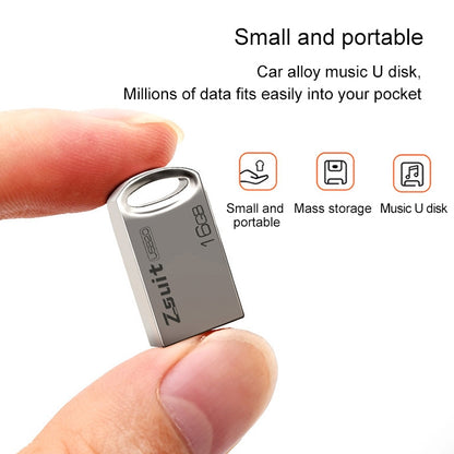 Zsuit 128GB USB 2.0 Mini Metal Ring Shape USB Flash Disk - USB Flash Drives by PMC Jewellery | Online Shopping South Africa | PMC Jewellery | Buy Now Pay Later Mobicred