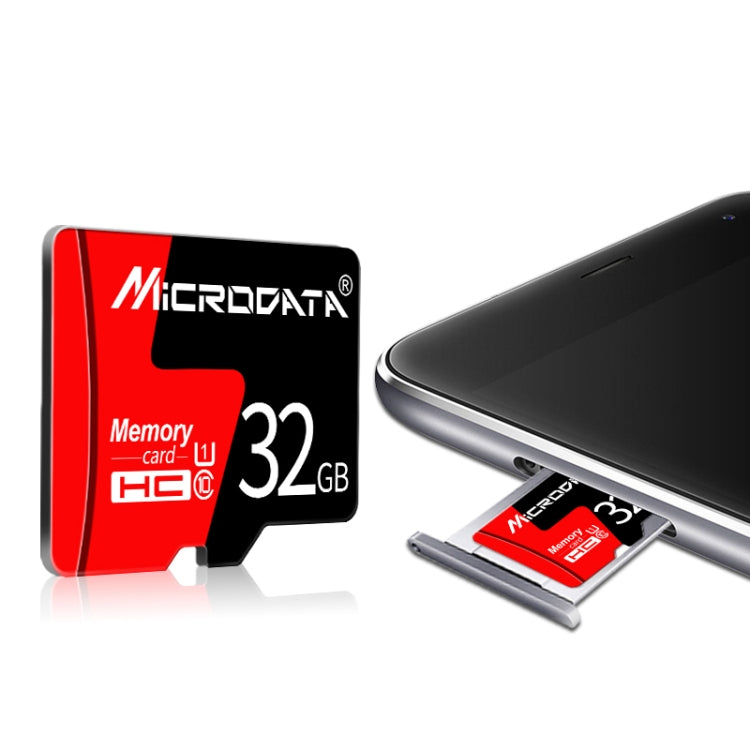 MICRODATA 128GB U3 Red and Black TF(Micro SD) Memory Card - Micro SD Card by MiCRODATA | Online Shopping South Africa | PMC Jewellery | Buy Now Pay Later Mobicred