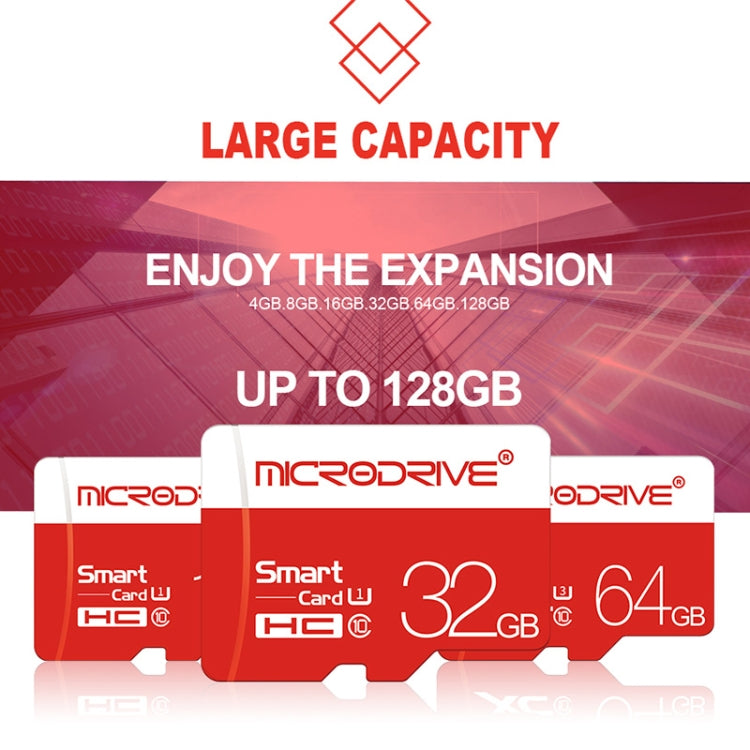 Microdrive128GB Class 10  High Speed Class 10 Micro SD(TF) Memory Card - Micro SD Card by PMC Jewellery | Online Shopping South Africa | PMC Jewellery | Buy Now Pay Later Mobicred