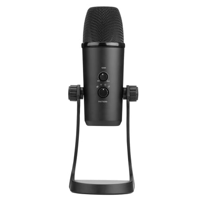 BOYA BY-PM700 USB Sound Recording Condenser Microphone with Holder, Compatible with PC / Mac for Live Broadcast Show, KTV, etc. (Black) - Microphone by BOYA | Online Shopping South Africa | PMC Jewellery | Buy Now Pay Later Mobicred