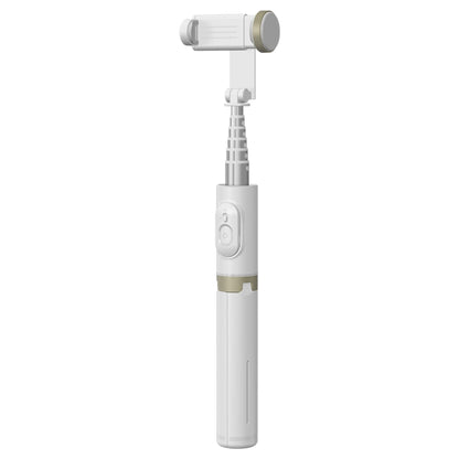 Q12 Hidden Design Reinforced Bluetooth Remote Control Tripod Selfie Stick (White) - Selfie Light by PMC Jewellery | Online Shopping South Africa | PMC Jewellery | Buy Now Pay Later Mobicred