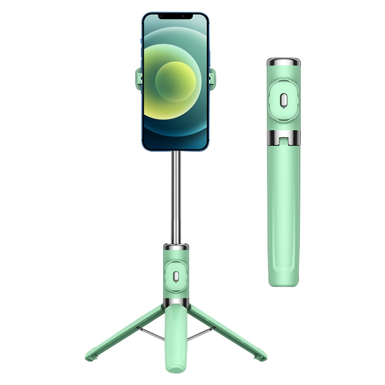 Bluetooth Remote Control Tripod Selfie Stick (Green) - Selfie Light by PMC TechLife | Online Shopping South Africa | PMC TechLife | Buy Now Pay Later Mobicred
