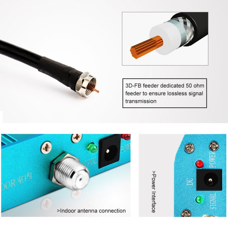 GSM 900MHz Phone Signal Repeater Booster Kit - Boosters by PMC TechLife | Online Shopping South Africa | PMC TechLife