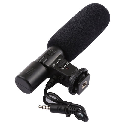 MIC-02 30-18000Hz Rate Sound Clear Stereo Microphone for Smartphone, Cable Length: 28cm - Microphone by PMC Jewellery | Online Shopping South Africa | PMC Jewellery | Buy Now Pay Later Mobicred