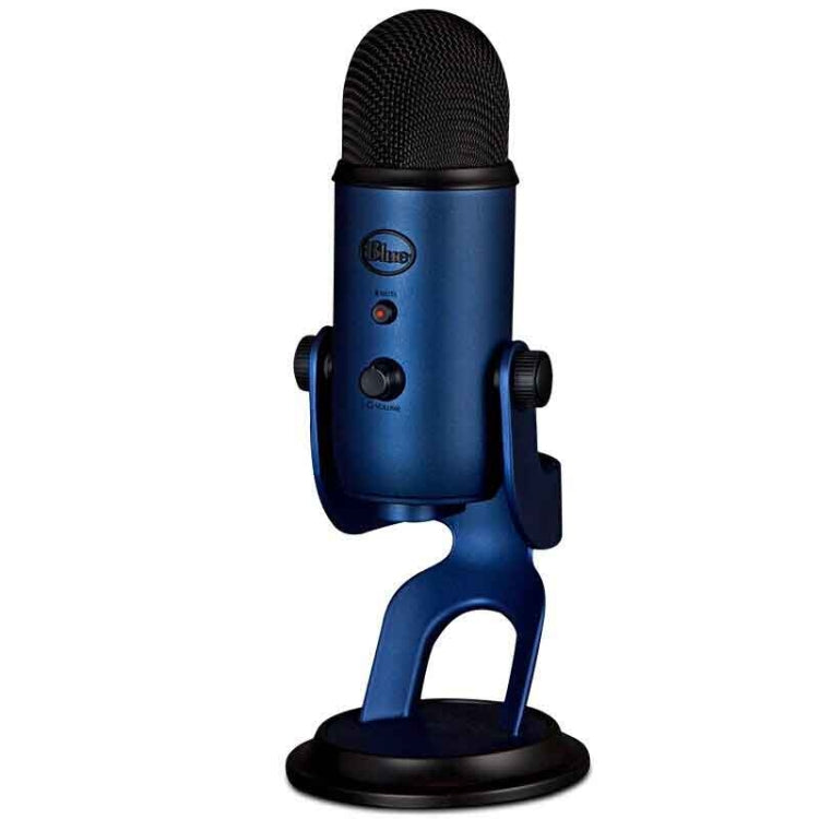Logitech Blue Yeti USB Condenser Microphone(Blue) - Microphone by Logitech | Online Shopping South Africa | PMC TechLife | Buy Now Pay Later Mobicred