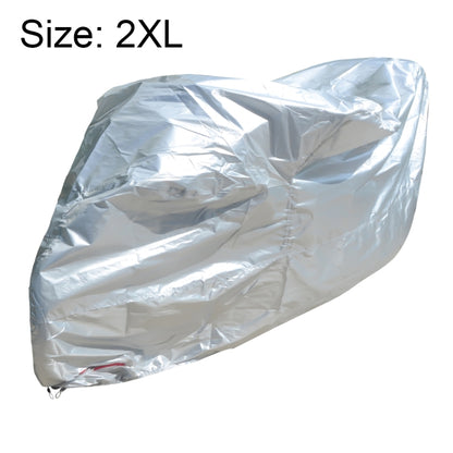 210D Oxford Cloth Motorcycle Electric Car Rainproof Dust-proof Cover, Size: XXL (Silver) - Raincoat by PMC Jewellery | Online Shopping South Africa | PMC Jewellery | Buy Now Pay Later Mobicred