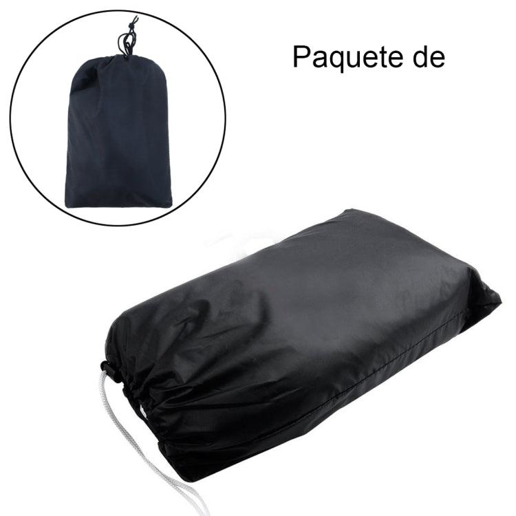 210D Oxford Cloth Motorcycle Electric Car Rainproof Dust-proof Cover, Size: XXXL (Black) - Raincoat by PMC Jewellery | Online Shopping South Africa | PMC Jewellery | Buy Now Pay Later Mobicred