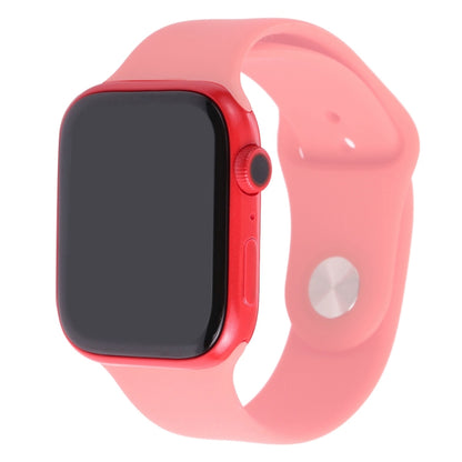 For Apple Watch Series 7 41mm Black Screen Non-Working Fake Dummy Display Model, For Photographing Watch-strap, No Watchband (Red) - Watch Model by PMC Jewellery | Online Shopping South Africa | PMC Jewellery | Buy Now Pay Later Mobicred