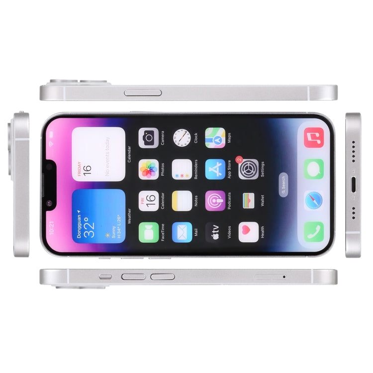 For iPhone 14 Color Screen Non-Working Fake Dummy Display Model(Starlight) - For iPhone & iPad by PMC Jewellery | Online Shopping South Africa | PMC Jewellery