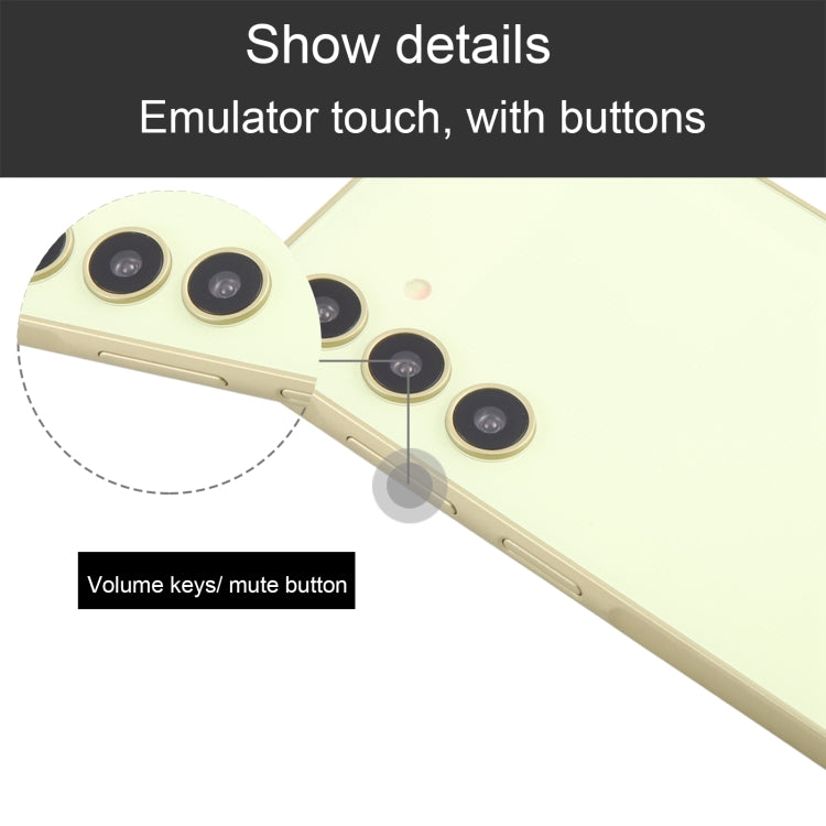 For Samsung Galaxy A25 5G Black Screen Non-Working Fake Dummy Display Model (Yellow) - For Galaxy by PMC Jewellery | Online Shopping South Africa | PMC Jewellery | Buy Now Pay Later Mobicred