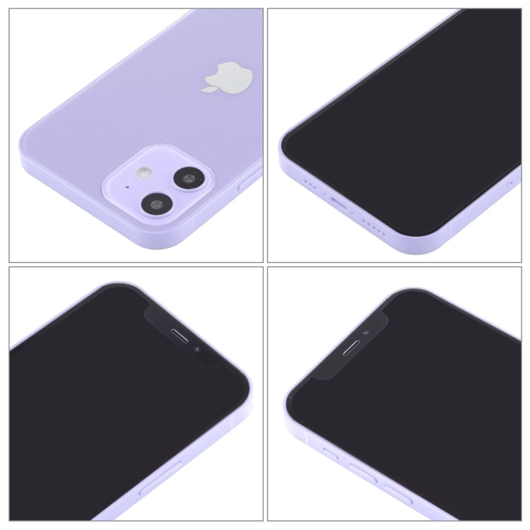 For iPhone 12 Black Screen Non-Working Fake Dummy Display Model (Purple) - For iPhone & iPad by PMC Jewellery | Online Shopping South Africa | PMC Jewellery | Buy Now Pay Later Mobicred