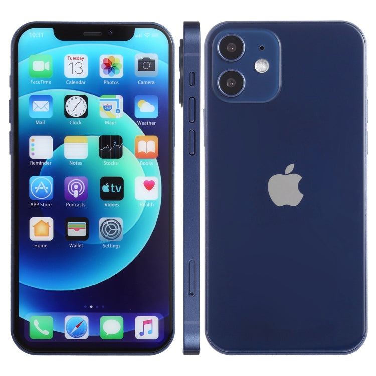 For iPhone 12 Color Screen Non-Working Fake Dummy Display Model(Blue) - For iPhone & iPad by PMC Jewellery | Online Shopping South Africa | PMC Jewellery | Buy Now Pay Later Mobicred