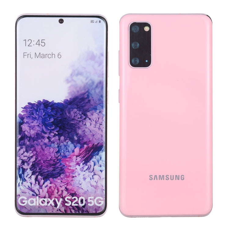 For Galaxy S20 5G Color Screen Non-Working Fake Dummy Display Model (Pink) - For Galaxy by PMC Jewellery | Online Shopping South Africa | PMC Jewellery | Buy Now Pay Later Mobicred