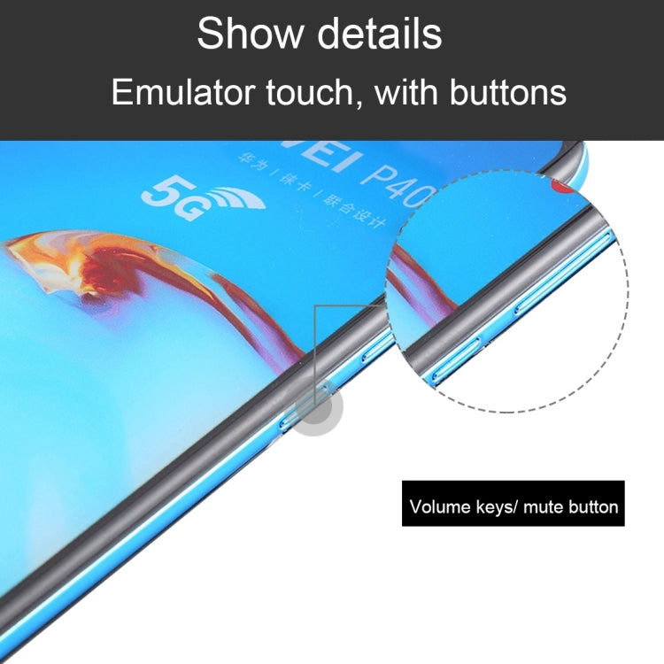 For Huawei P40 5G Color Screen Non-Working Fake Dummy Display Model (Blue) - For Huawei by PMC Jewellery | Online Shopping South Africa | PMC Jewellery | Buy Now Pay Later Mobicred