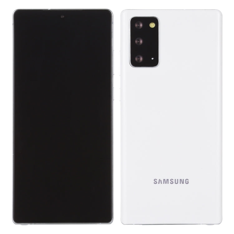 For Samsung Galaxy Note20 Ultra 5G Black Screen Non-Working Fake Dummy Display Model (White) - For Galaxy by PMC Jewellery | Online Shopping South Africa | PMC Jewellery | Buy Now Pay Later Mobicred