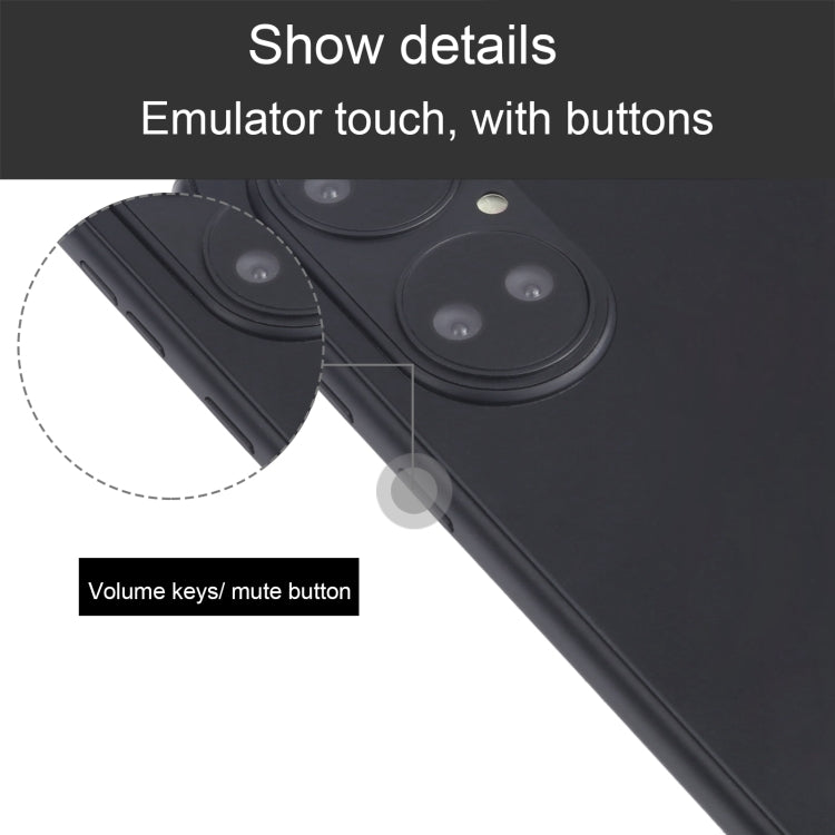 For Huawei P50 Black Screen Non-Working Fake Dummy Display Model (Black) - For Huawei by PMC Jewellery | Online Shopping South Africa | PMC Jewellery | Buy Now Pay Later Mobicred