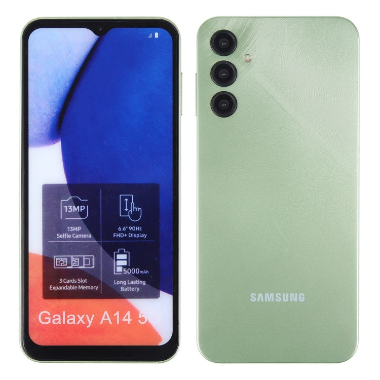 For Samsung Galaxy A14 5G Color Screen Non-Working Fake Dummy Display Model(Light Green) - For Galaxy by PMC Jewellery | Online Shopping South Africa | PMC Jewellery | Buy Now Pay Later Mobicred