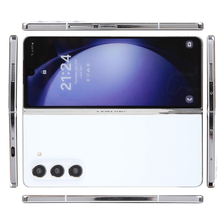 For Samsung Galaxy Z Fold5 Color Screen Non-Working Fake Dummy Display Model (White) - For Galaxy by PMC Jewellery | Online Shopping South Africa | PMC Jewellery