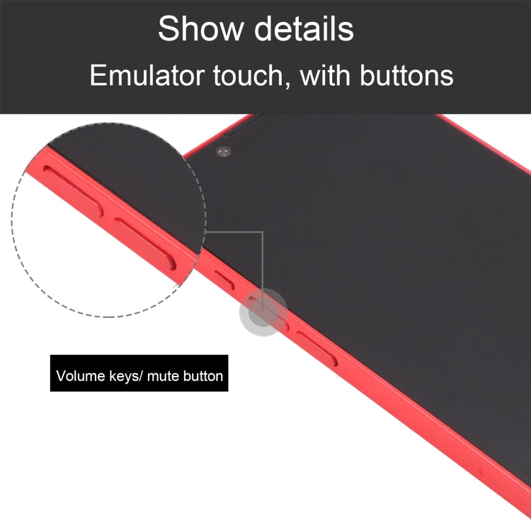 For iPhone 14 Black Screen Non-Working Fake Dummy Display Model (Red) - For iPhone & iPad by PMC Jewellery | Online Shopping South Africa | PMC Jewellery | Buy Now Pay Later Mobicred