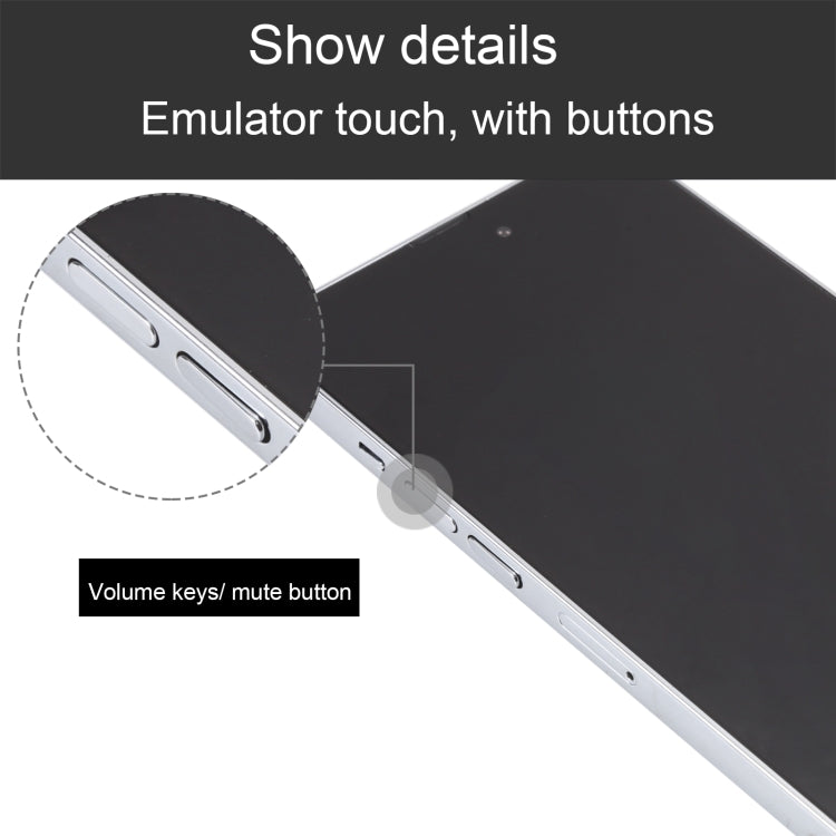 For iPhone 14 Pro Black Screen Non-Working Fake Dummy Display Model (White) - For iPhone & iPad by PMC Jewellery | Online Shopping South Africa | PMC Jewellery | Buy Now Pay Later Mobicred