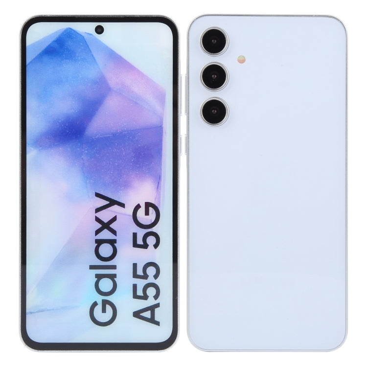 For Samsung Galaxy A55 5G Color Screen Non-Working Fake Dummy Display Model (White) - For Galaxy by PMC Jewellery | Online Shopping South Africa | PMC Jewellery | Buy Now Pay Later Mobicred