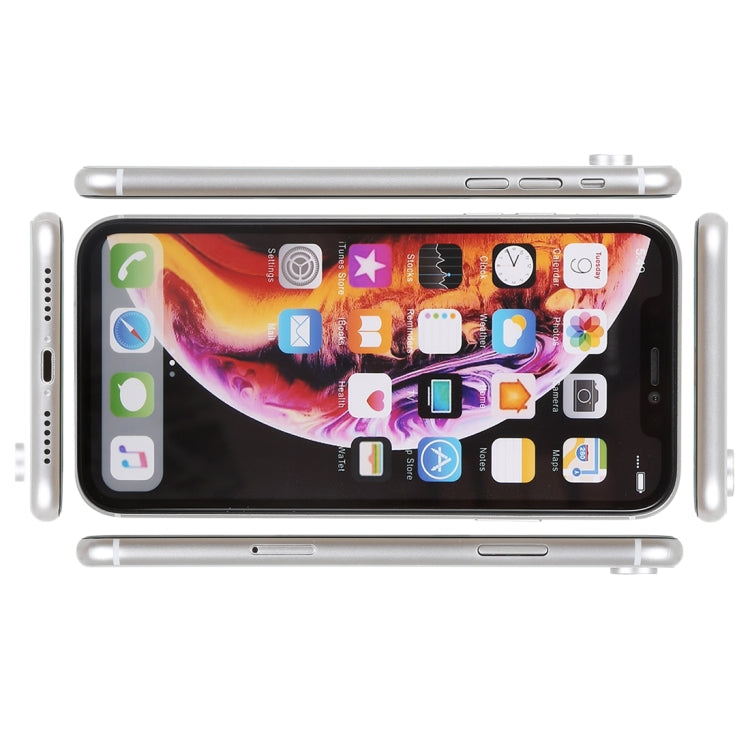 For iPhone XR Color Screen Non-Working Fake Dummy Display Model (White) - For iPhone & iPad by PMC Jewellery | Online Shopping South Africa | PMC Jewellery | Buy Now Pay Later Mobicred