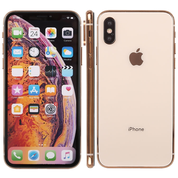 For iPhone XS Color Screen Non-Working Fake Dummy Display Model (Gold) - For iPhone & iPad by PMC Jewellery | Online Shopping South Africa | PMC Jewellery | Buy Now Pay Later Mobicred