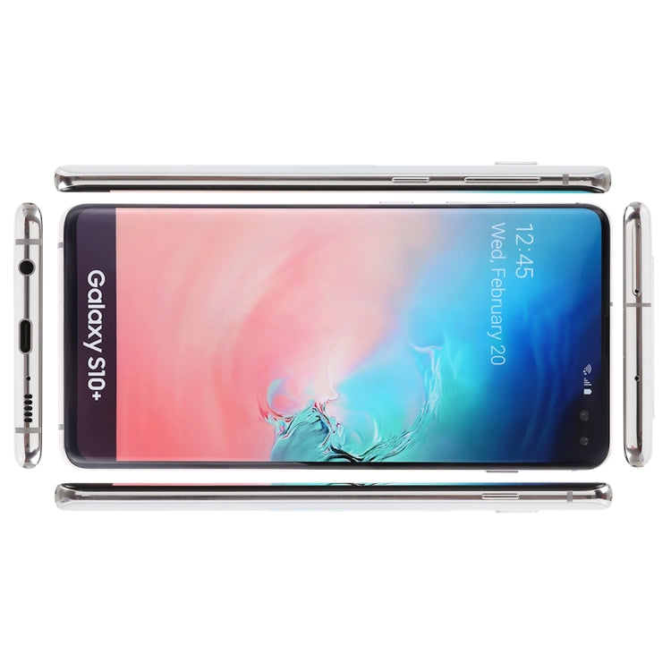 For Galaxy S10+ Original Color Screen Non-Working Fake Dummy Display Model (Zircon White) - For Galaxy by PMC Jewellery | Online Shopping South Africa | PMC Jewellery | Buy Now Pay Later Mobicred