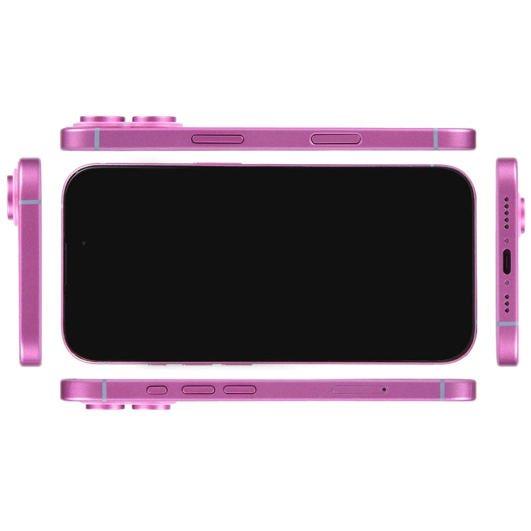 For iPhone 16 Plus Black Screen Non-Working Fake Dummy Display Model (Pink) - For iPhone & iPad by PMC Jewellery | Online Shopping South Africa | PMC Jewellery | Buy Now Pay Later Mobicred